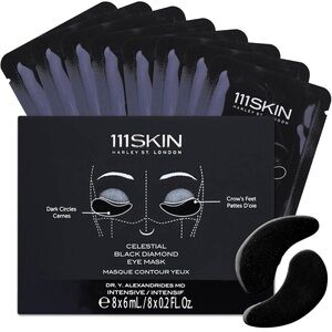 111SKIN Black Eye Mask -SET OF 8